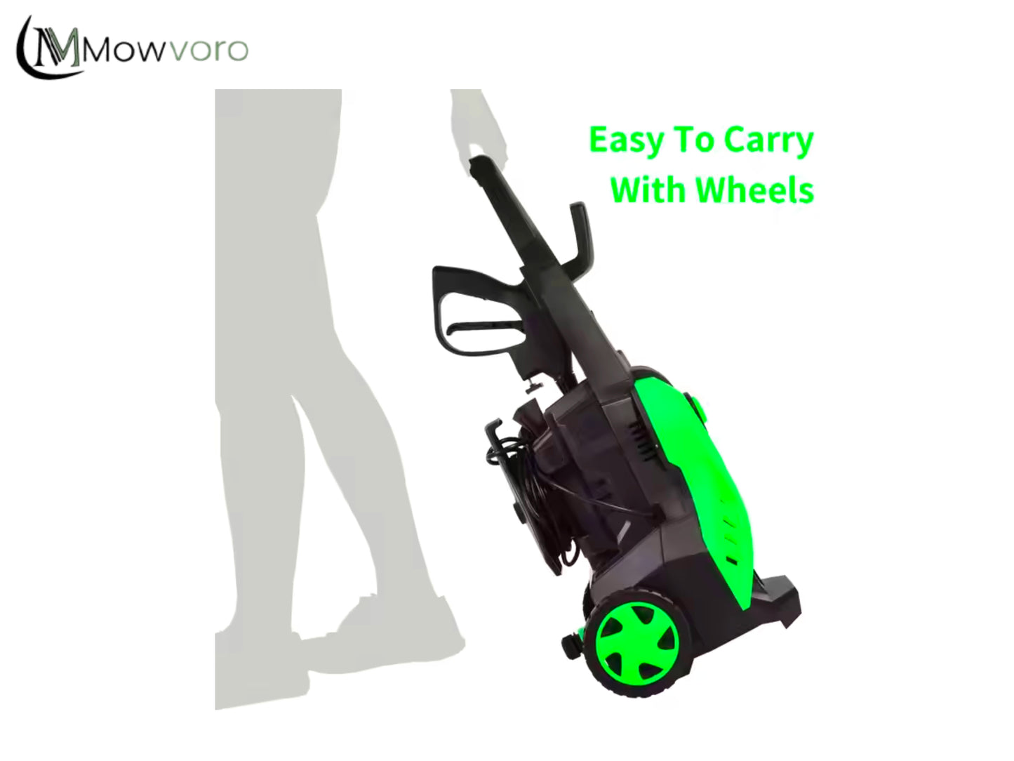 Mowvoro 1700W Electric High Pressure Washer
