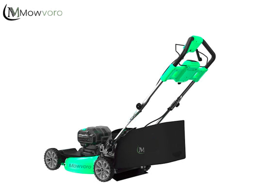 Mowvoro 20V Max 21.5-Inch Battery-Powered Self-Propelled Walk-Behind Lawn Mower